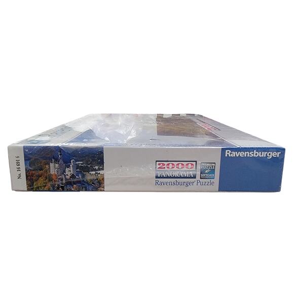 Ravensburger 2000 Piece Panorama Jigsaw Puzzle Neuschwanstein Castle Sealed - Picture 3 of 5